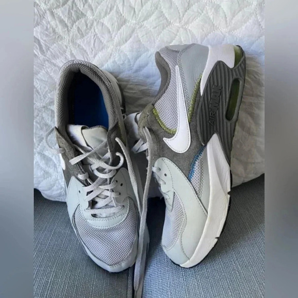 Nike Air Max Grey Fog/White Boys Size 6.5 - Picture 5 of 8